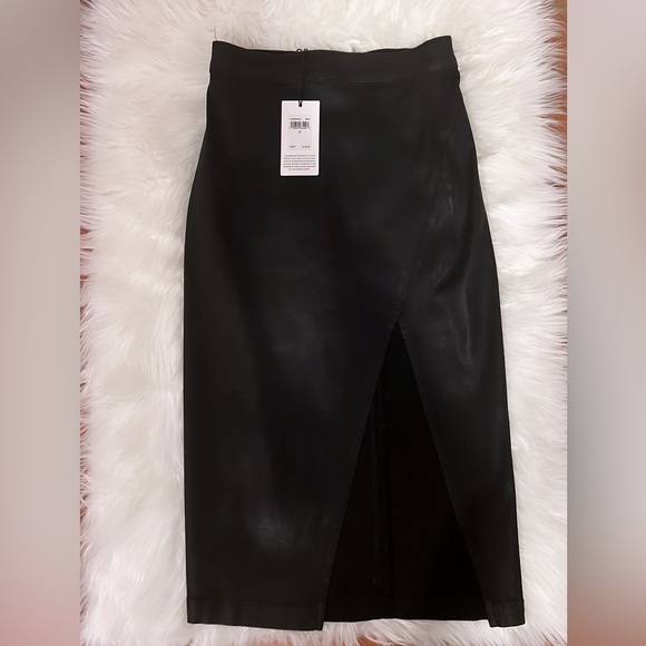 NWT sexy 7 for all mankind $185 sexy high rise pencil skirt - Picture 1 of 4